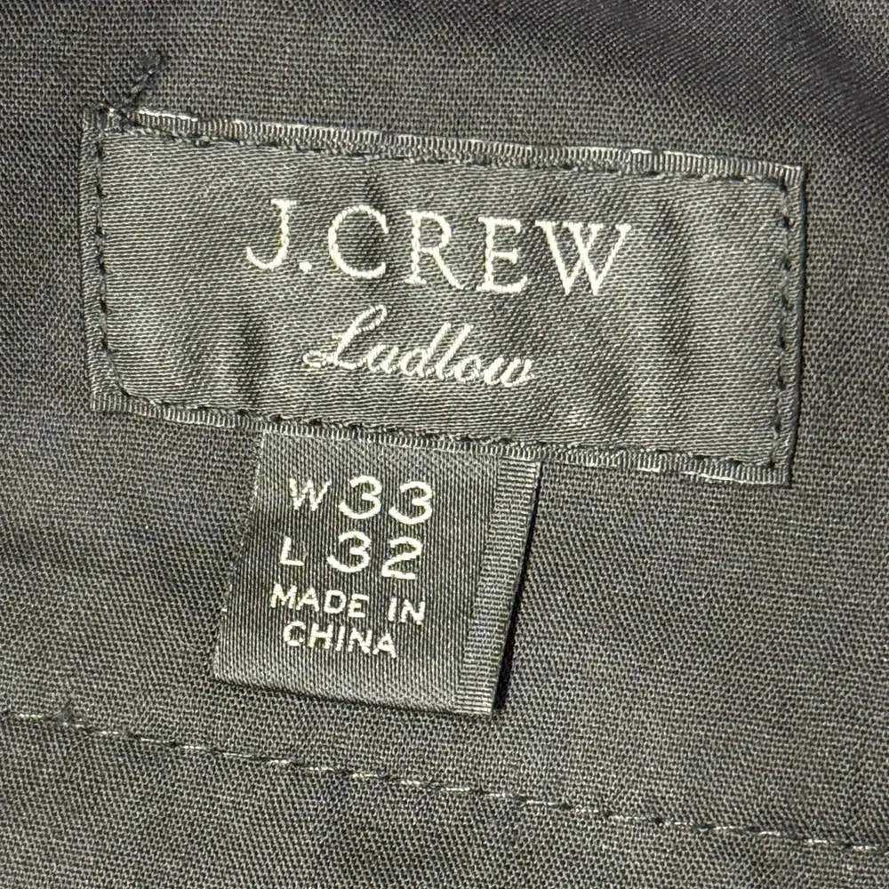 J. Crew Men's Ludlow Wool Blend‎ Trousers